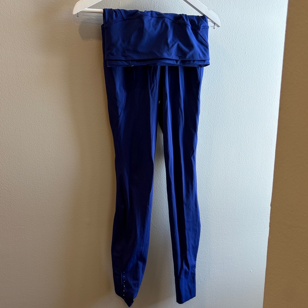 Lululemon Blue Fast & Free Legging - Nulux